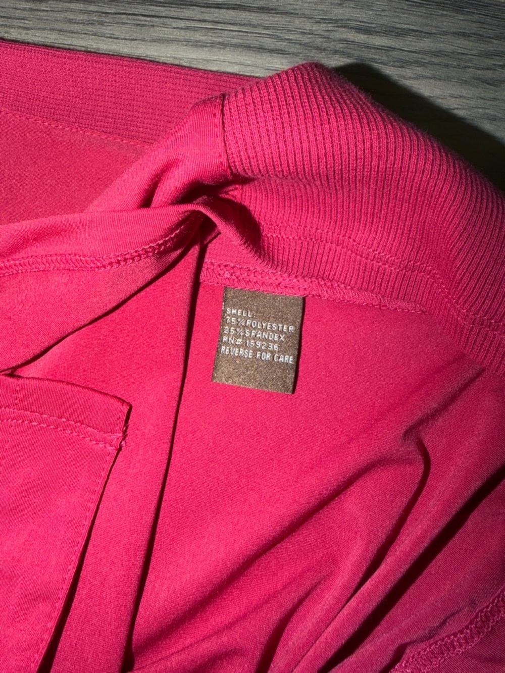 J. McLaughlin Raspberry Button-Front Jersey Shirt - Picture 6 of 6